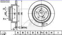 Disc frana SUBARU FORESTER (SF) (1997 - 2002) ATE ...