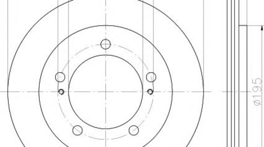 Disc frana SUZUKI GRAND VITARA I Cabriolet (GT) (1998 - 2005) TEXTAR 92136800 piesa NOUA