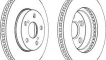 Disc frana TOYOTA CELICA (ST20_, AT20_) (1993 - 19...