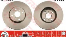 Disc frana TOYOTA YARIS (P9) (2005 - 2013) TRW DF4...