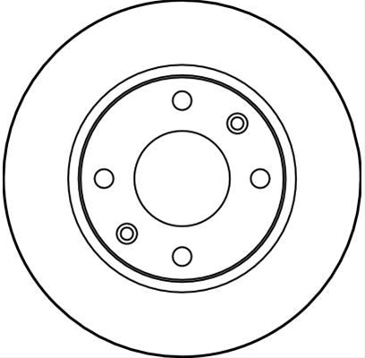 Disc Frana Trw Citroën DF2815