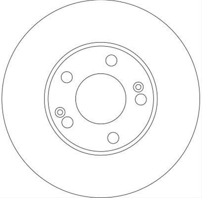 Disc Frana Trw Hyundai DF4291