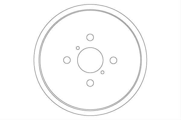 Disc Frana Trw - Livrabil Numai Pereche Daihatsu DB4551