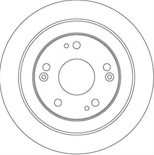 Disc Frana Trw - Livrabil Numai Pereche Honda DF6526