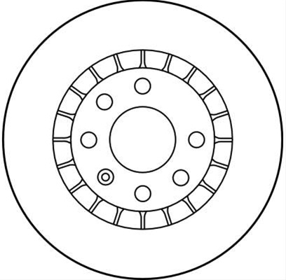 Disc Frana Trw Opel DF1625