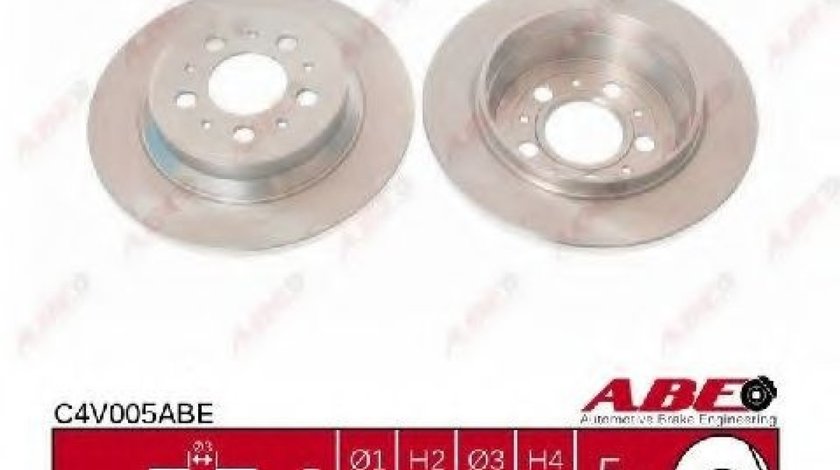 Disc frana VOLVO S60 I (2000 - 2010) ABE C4V005ABE piesa NOUA