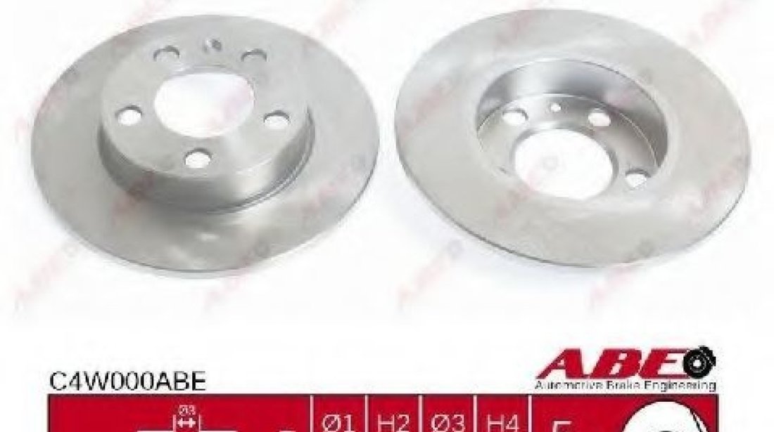 Disc frana VW BORA (1J2) (1998 - 2005) ABE C4W000ABE piesa NOUA