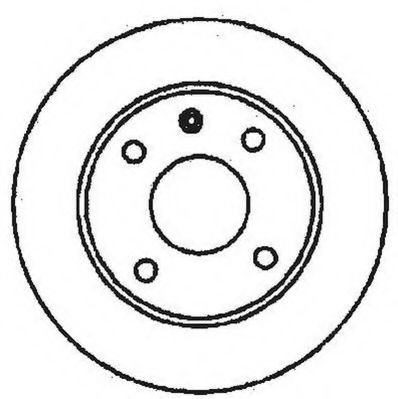 Disc frana VW CADDY II Caroserie (9K9A) (1995 - 2004) JURID 561448JC piesa NOUA