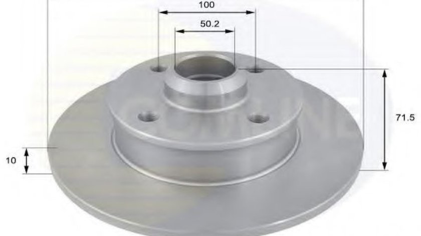 Disc frana VW GOLF III (1H1) (1991 - 1998) COMLINE ADC1416 piesa NOUA