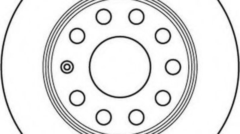 Disc frana VW GOLF V (1K1) (2003 - 2009) JURID 562236JC piesa NOUA