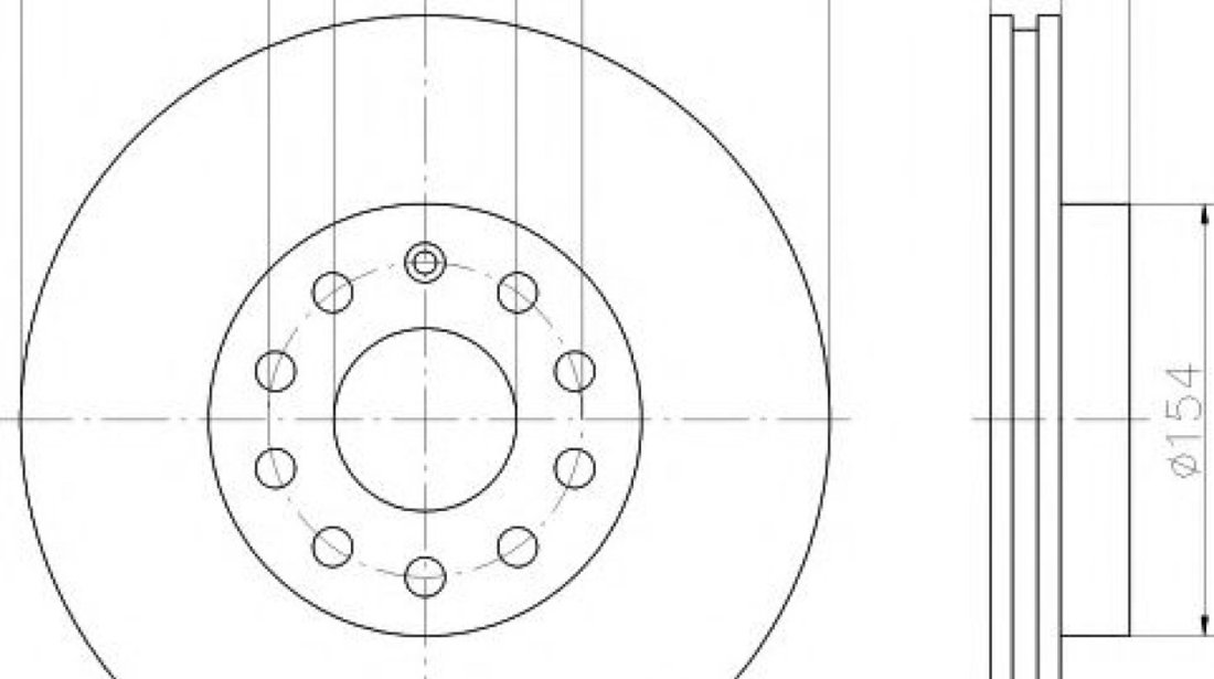 Disc frana VW GOLF VI Variant (AJ5) (2009 - 2013) TEXTAR 92120805 piesa NOUA