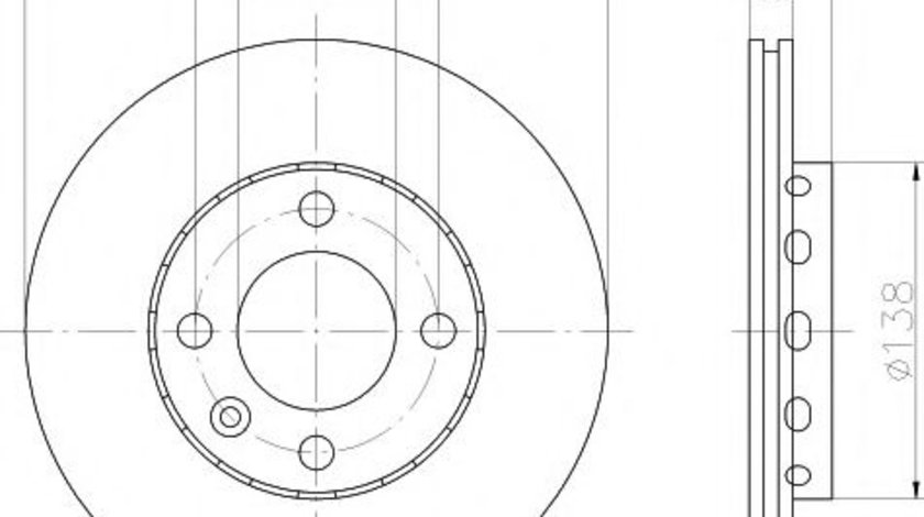 Disc frana VW LUPO (6X1, 6E1) (1998 - 2005) TEXTAR 92072003 piesa NOUA