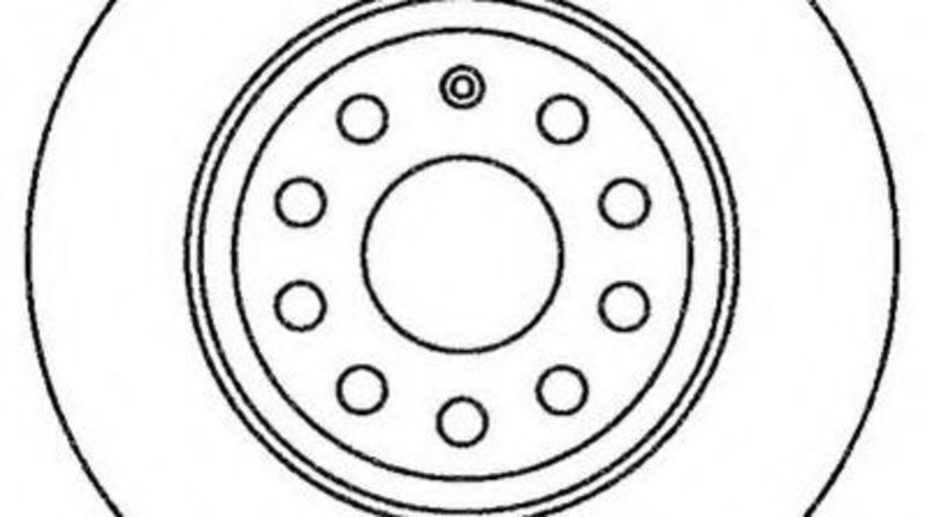 Disc frana VW PASSAT (3C2) (2005 - 2010) JURID 562258JC piesa NOUA