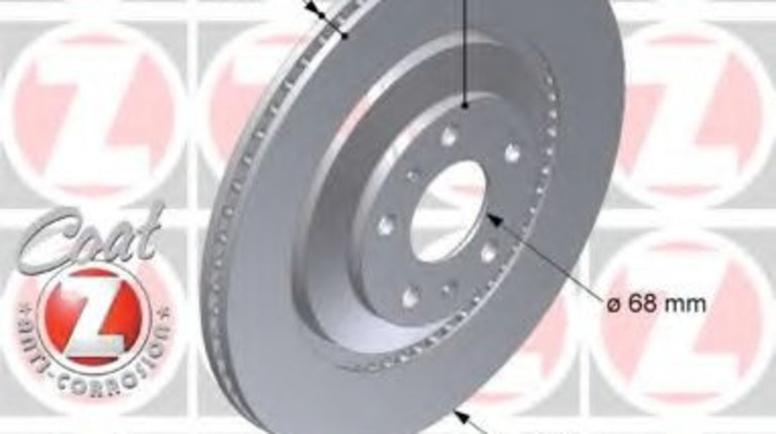 Disc frana VW PHAETON (3D) (2002 - 2016) ZIMMERMANN 100.3338.20 piesa NOUA
