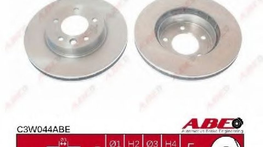 Disc frana VW TOUAREG (7LA, 7L6, 7L7) (2002 - 2010) ABE C3W044ABE piesa NOUA