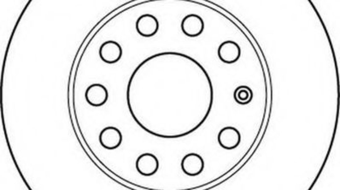 Disc frana VW TOURAN (1T3) (2010 - 2015) JURID 562238JC piesa NOUA