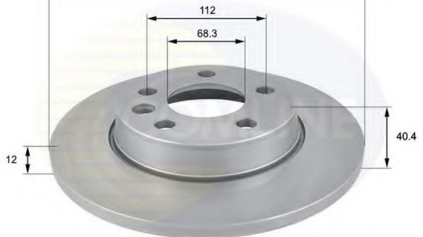 Disc frana VW TRANSPORTER IV bus (70XB, 70XC, 7DB, 7DW, 7DK) (1990 - 2003) COMLINE ADC1426 piesa NOUA