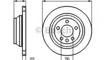 Disc frana VW TRANSPORTER V caroserie (7HA, 7HH, 7...