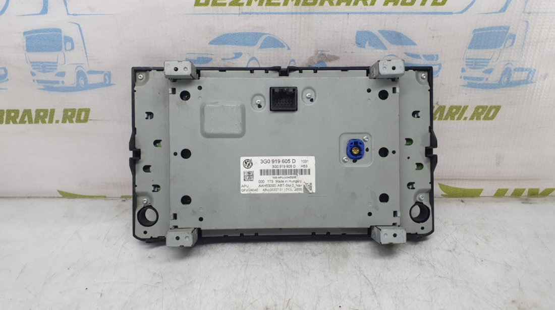 Display navigatie 3g0919605d Volkswagen VW Passat B8 [2014 - 2020]