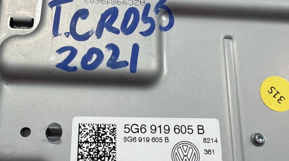 Display navigatie Volkswagen T-CROSS 2021, 5G6919605B
