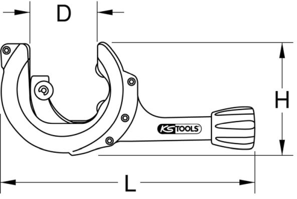 DISPOZITIV RAPID DE DEBITAT TEVI. CU CLICHET 28-67MM 104.505 KS TOOLS