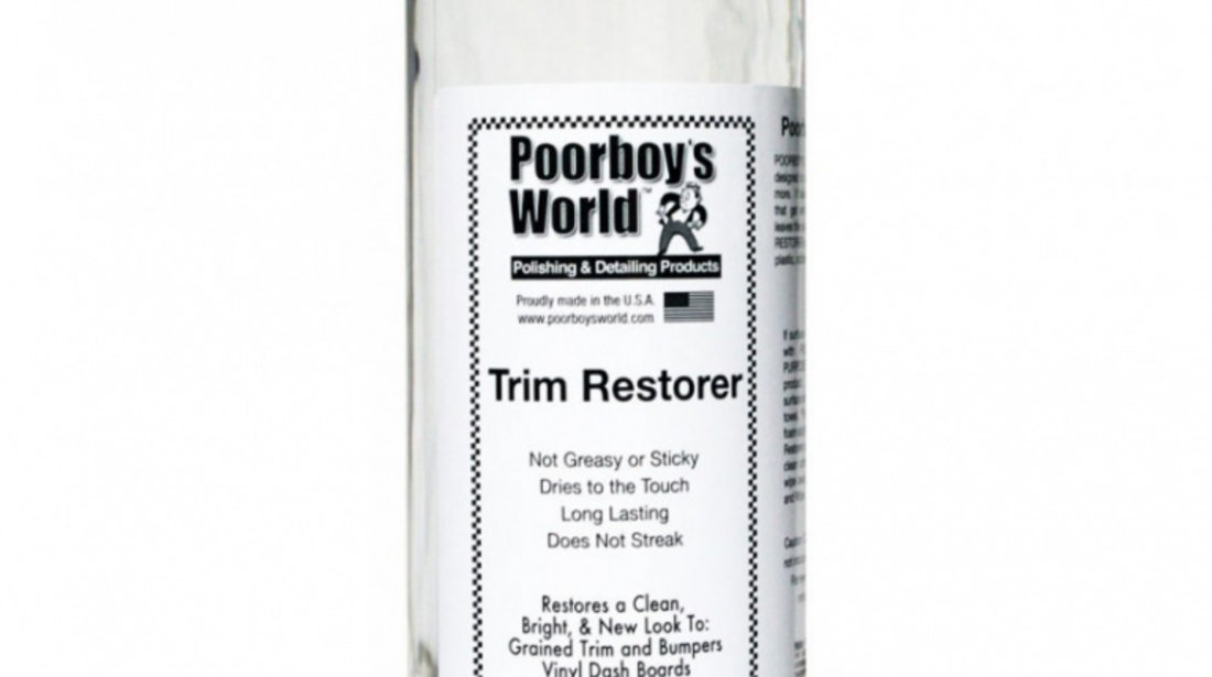Dressing Plastice Poorboy's World Trim Restorer 946ML PB-TR-32