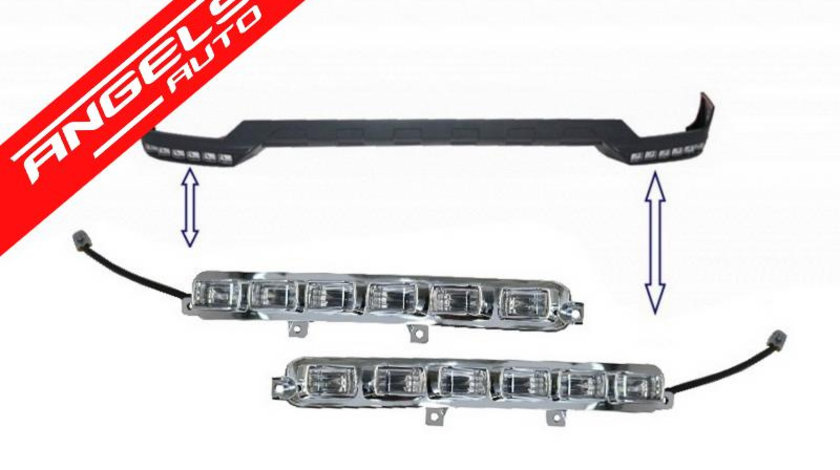 DRL Lumini de zi Prelungire Bara Fata Mercedes G-Class W463 AMG