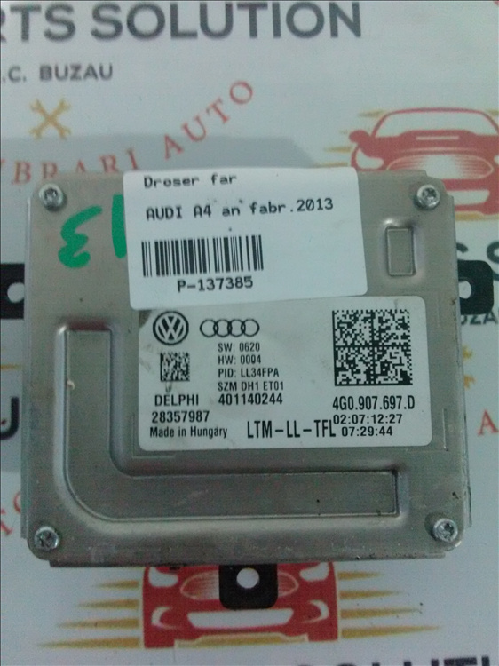 Droser far AUDI A4 an fabr.2013