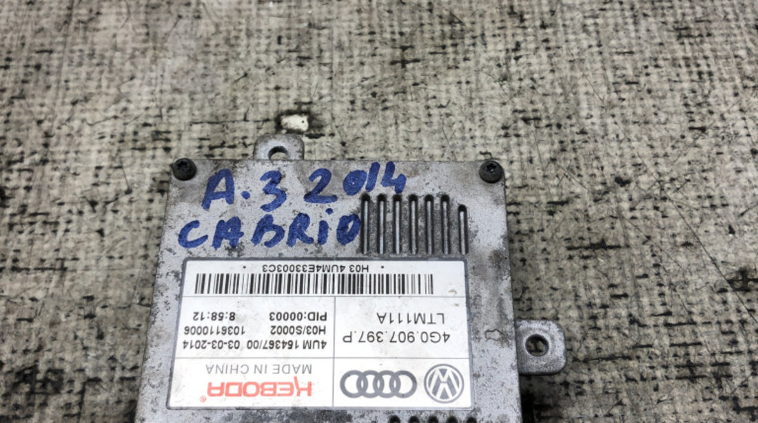 Droser xenon Audi A3 8V Cabrio 2014, 4G0907397P