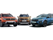 Duster, Sandero si Jogger cu noul logo Dacia