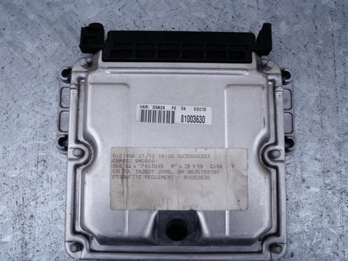 Ecu bosch peugeot 406 2 0 hdi cod 9635158180 0281010252 edc15c2