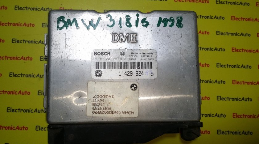 ECU Calculator 0261203667 motor Bmw 318IS 1429924