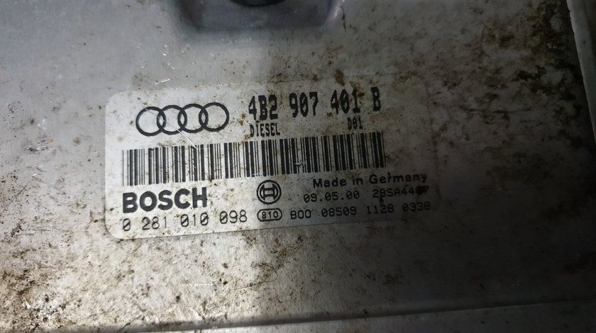 ECU Calculator 0281010098 motor Audi A6 2.5 tdi 4B2907401B