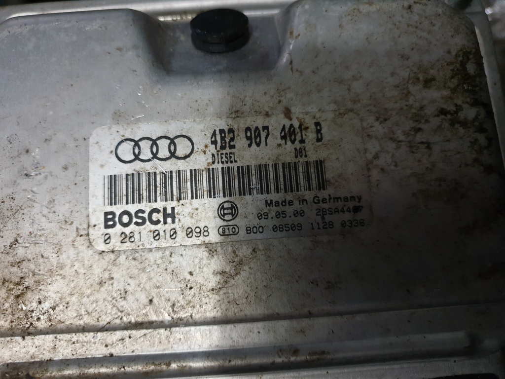 ECU Calculator 0281010098 motor Audi A6 2.5 tdi 4B2907401B