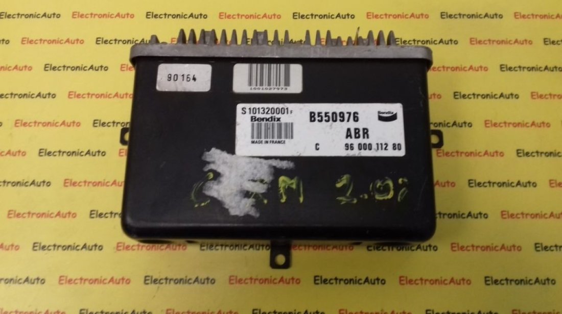 ECU Calculator ABS Citroen XM 2.0, 9600011280, S101320001F, B550976  #71243360