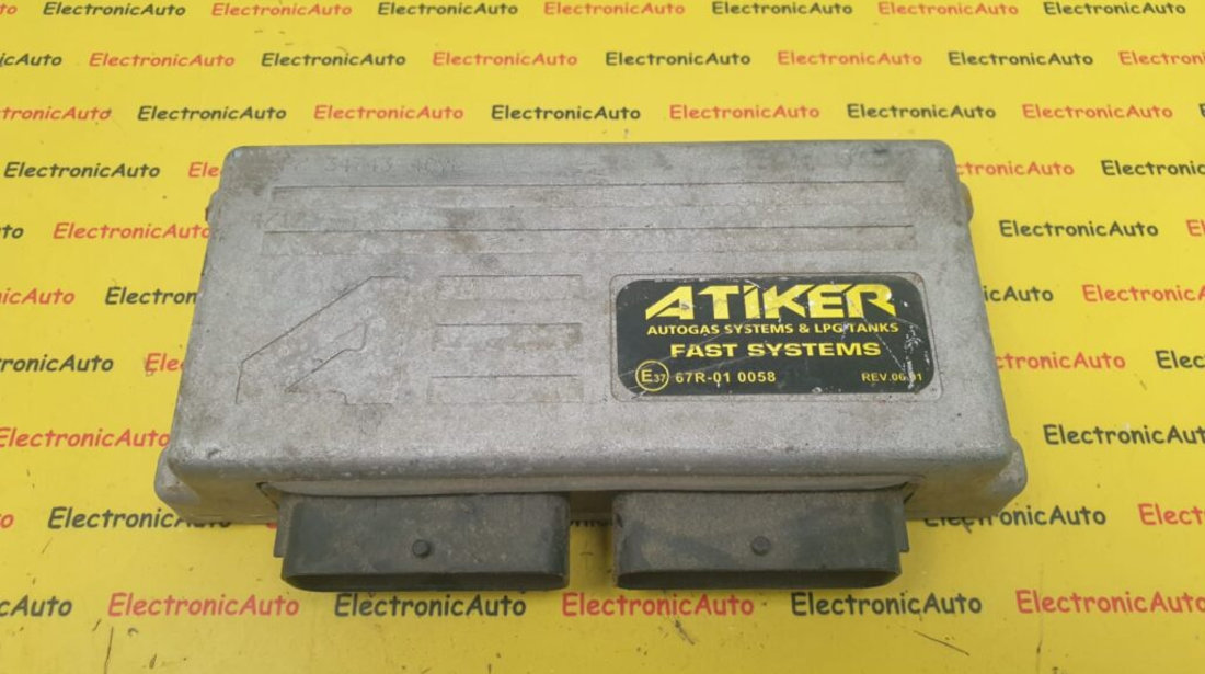 ECU Calculator ATIKER LPG Volkswagen Golf, 67R010058, 34743 4CYL,