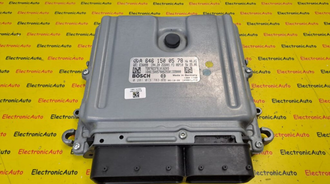 ECU Calculator Mercedes Vito A6461500578, 0281013783,