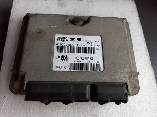 Ecu calculator motor 1.4 benz vw golf 4 036906014an 61600.497.01 6160049701