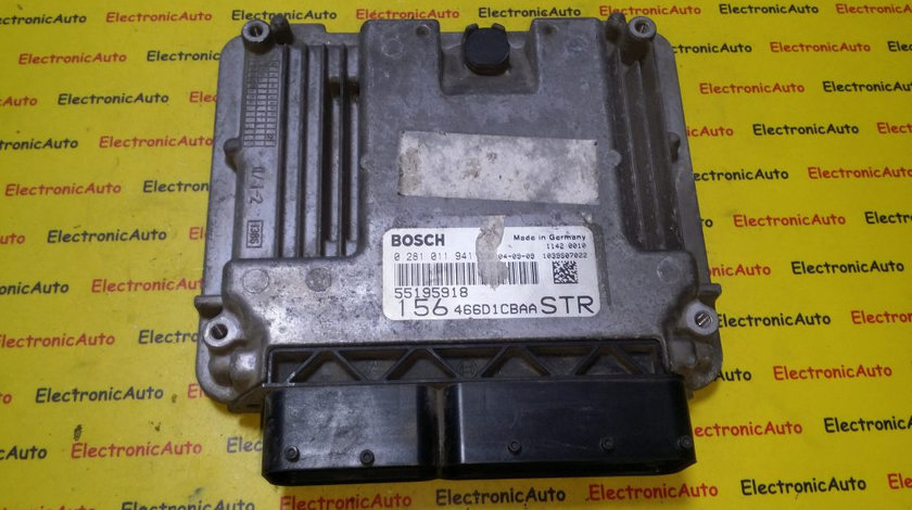 ECU Calculator motor Alfa Romeo 156 1.9JTD 0281011941, 55195918