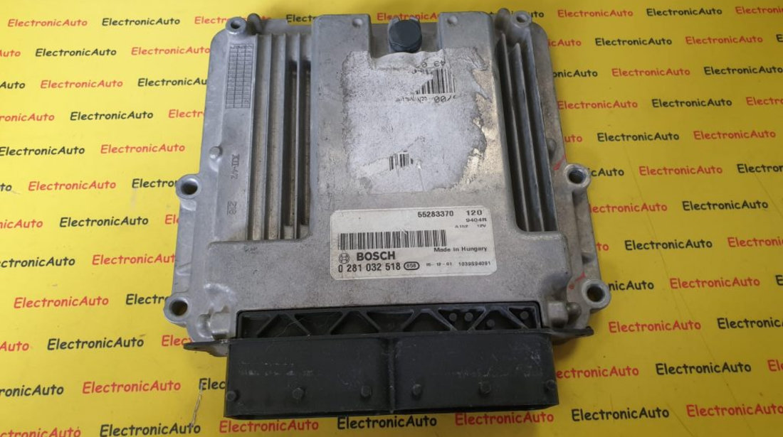 ECU Calculator Motor Alfa Romeo Giulietta 1.6JTd, 0281032518, 55283370 120