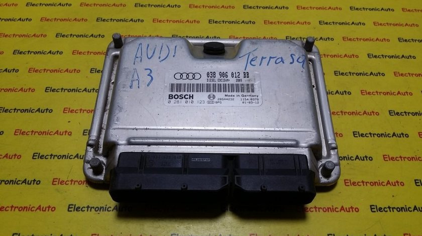 ECU Calculator motor Audi A3 1.9 tdi 0281010123, 038906012BB