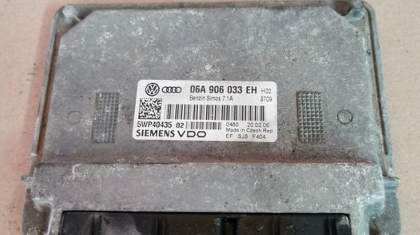 ECU / calculator motor Audi A3 8P 1.6 BSE 06A 906 033 EH