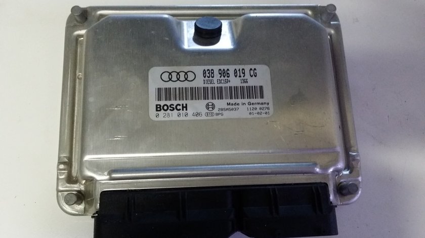 ECU Calculator motor Audi A4 1.9TDI 0281010406 EDC15P+ AWX