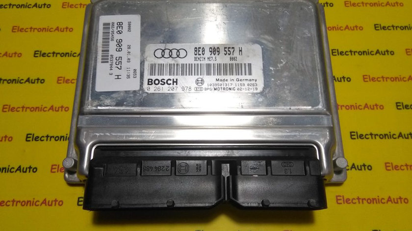 ECU Calculator motor Audi A4 2.0 0261207978, 8E0909557H