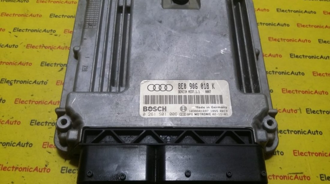 ECU Calculator motor Audi A4 2.0FSI 8E0906018K