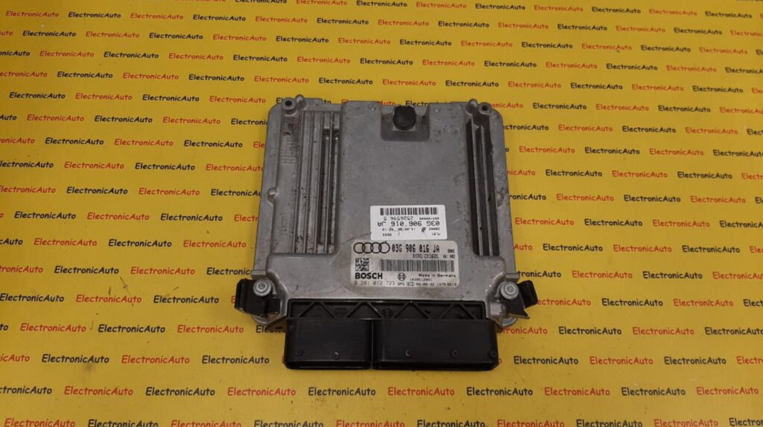 ECU Calculator motor Audi A4 2.0TDI 03G906016JA, 0281012723