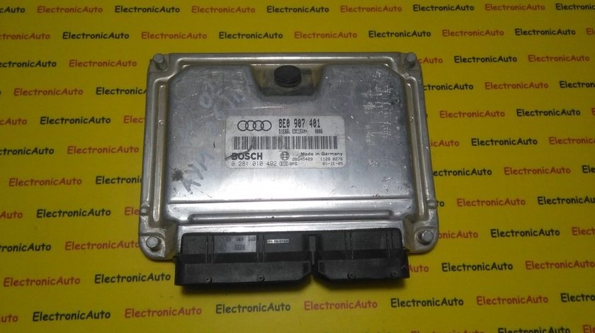 ECU Calculator motor Audi A4 2.5 tdi 0281010492, 8E0907401