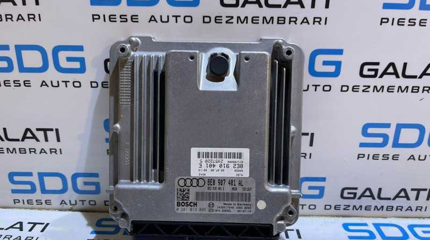 ECU Calculator Motor Audi A4 B7 2.7 TDI V6 BPP 2005 - 2008 Cod 8E0907401AL 8E2910401E 0281013095