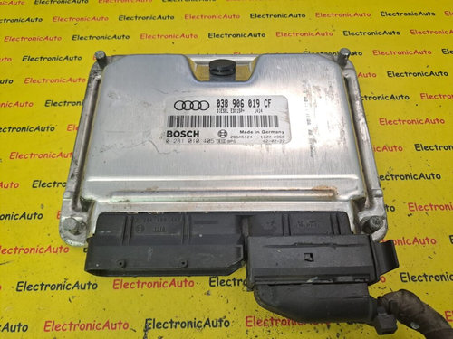 ECU Calculator motor Audi A6 1.9 tdi, 0281010405, 038906019CF,