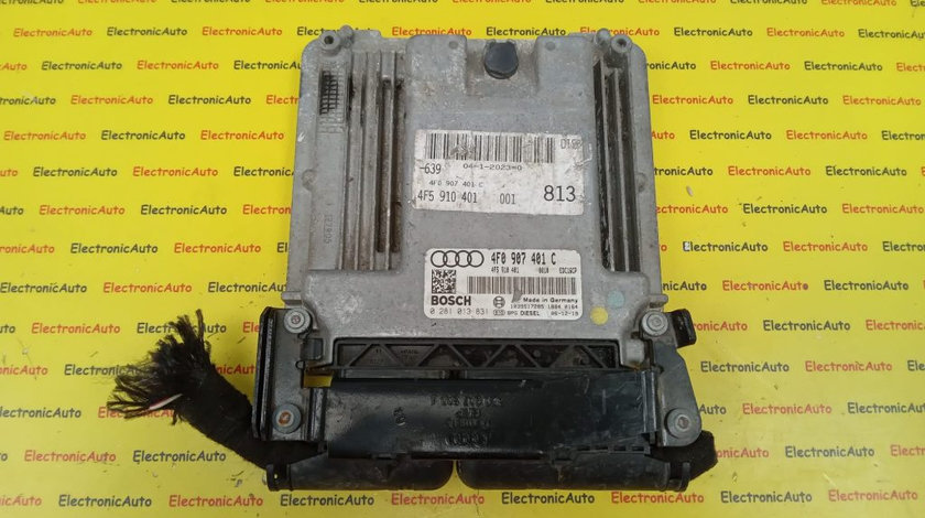 ECU Calculator motor Audi A6 2.7TDI, 4F0907401C, 0281013831, 4F5910401,